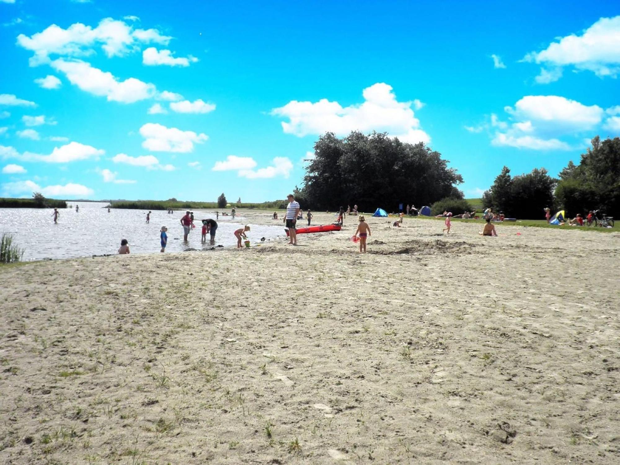 Lakeview 6 Pers Holiday Home Aurora With Fenced Garden, Whirlpool And Sauna Anjum Esterno foto