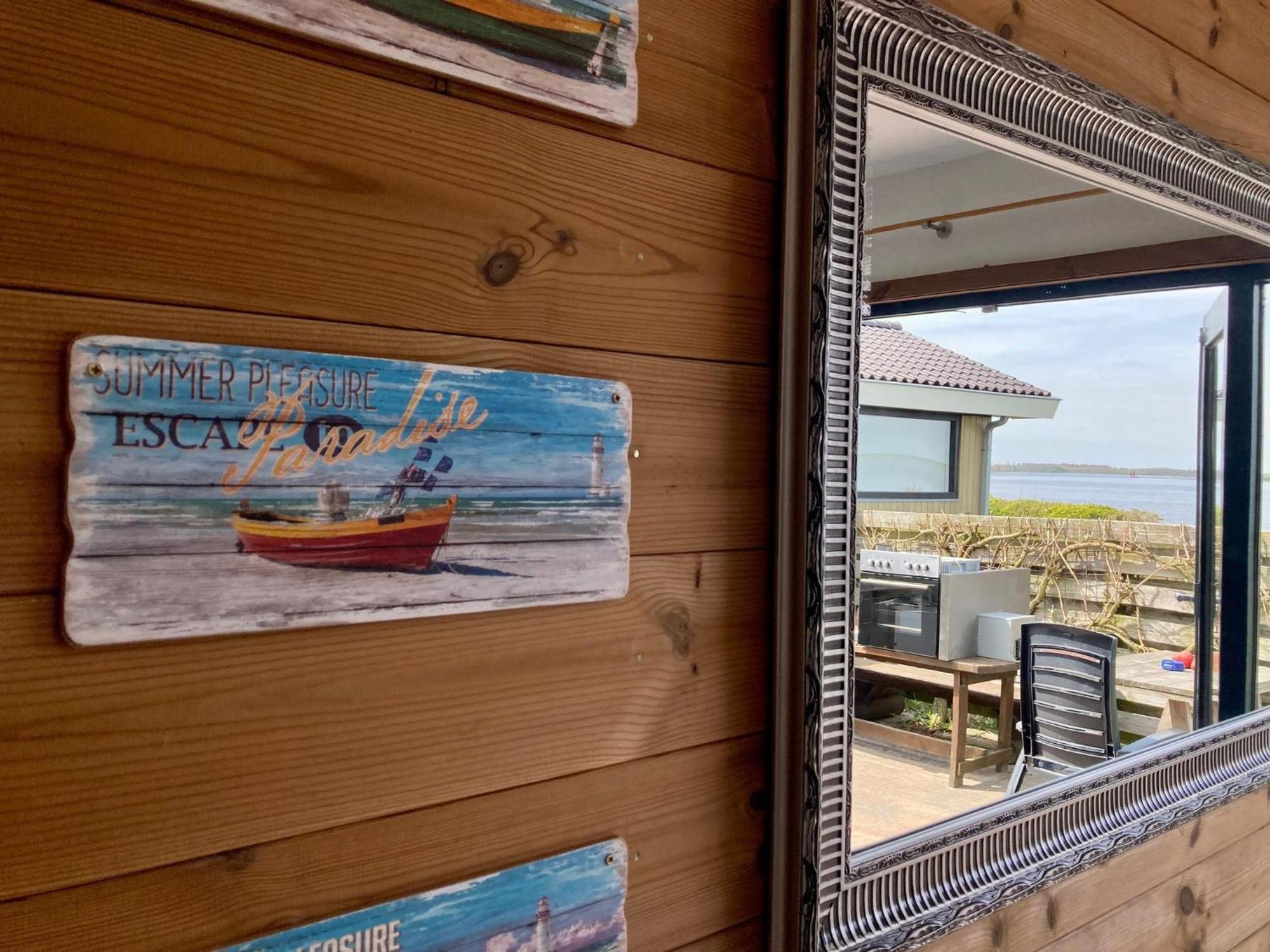 Lakeview 6 Pers Holiday Home Aurora With Fenced Garden, Whirlpool And Sauna Anjum Esterno foto
